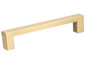 Pull Handle - Satin Brass, Traditional | H-144-SB