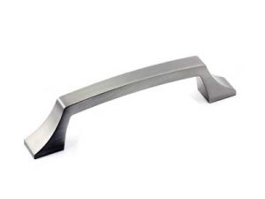 Pull Handle - Brushed Nickel, Sloping Curve | SH-136-BN