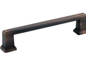 Pull Handle - Brushed Oil Bronze, Square Classic | H-122-BORB