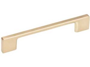 Pull Handle - Satin Brass, Modern Sleek | H-131-SB